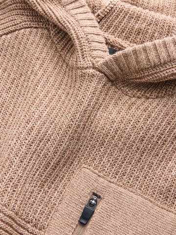 Next Sweter w kolorze brązowy