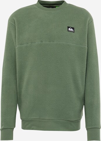 QUIKSILVER Sports sweatshirt 'OCEAN VIEW' in Green: front