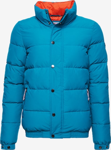 Superdry Between-Season Jacket 'Source Retro' in Blue: front