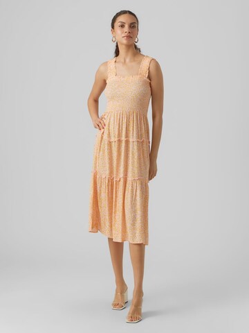 VERO MODA Zomerjurk in Bruin: voorkant