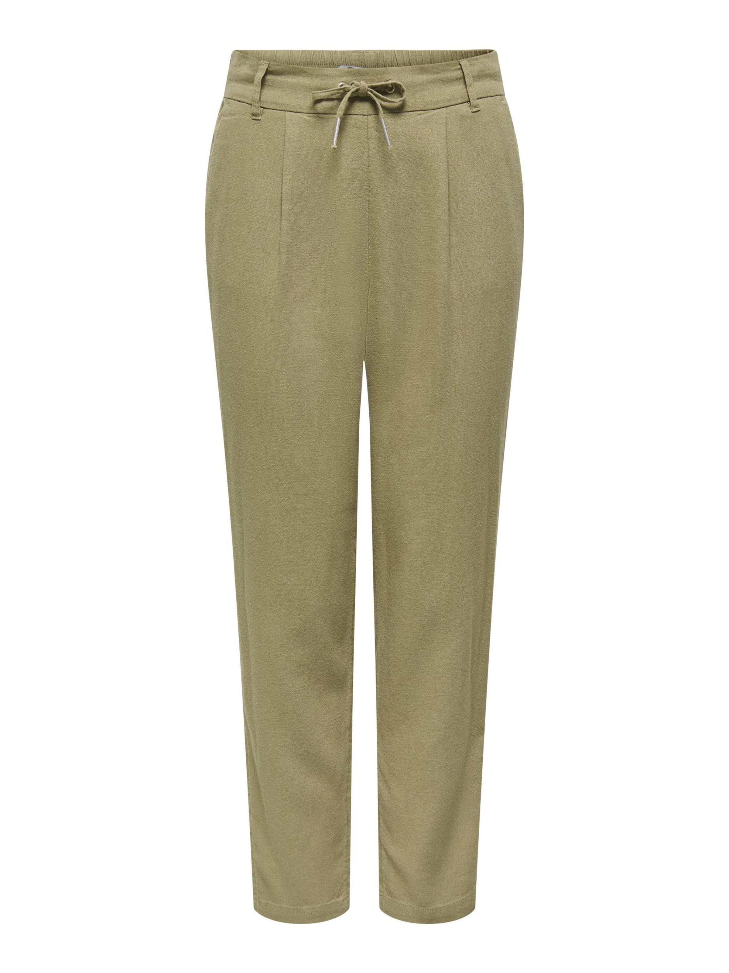 Pantalon 'ONLCaro Poptrash' ONLY en vert : devant