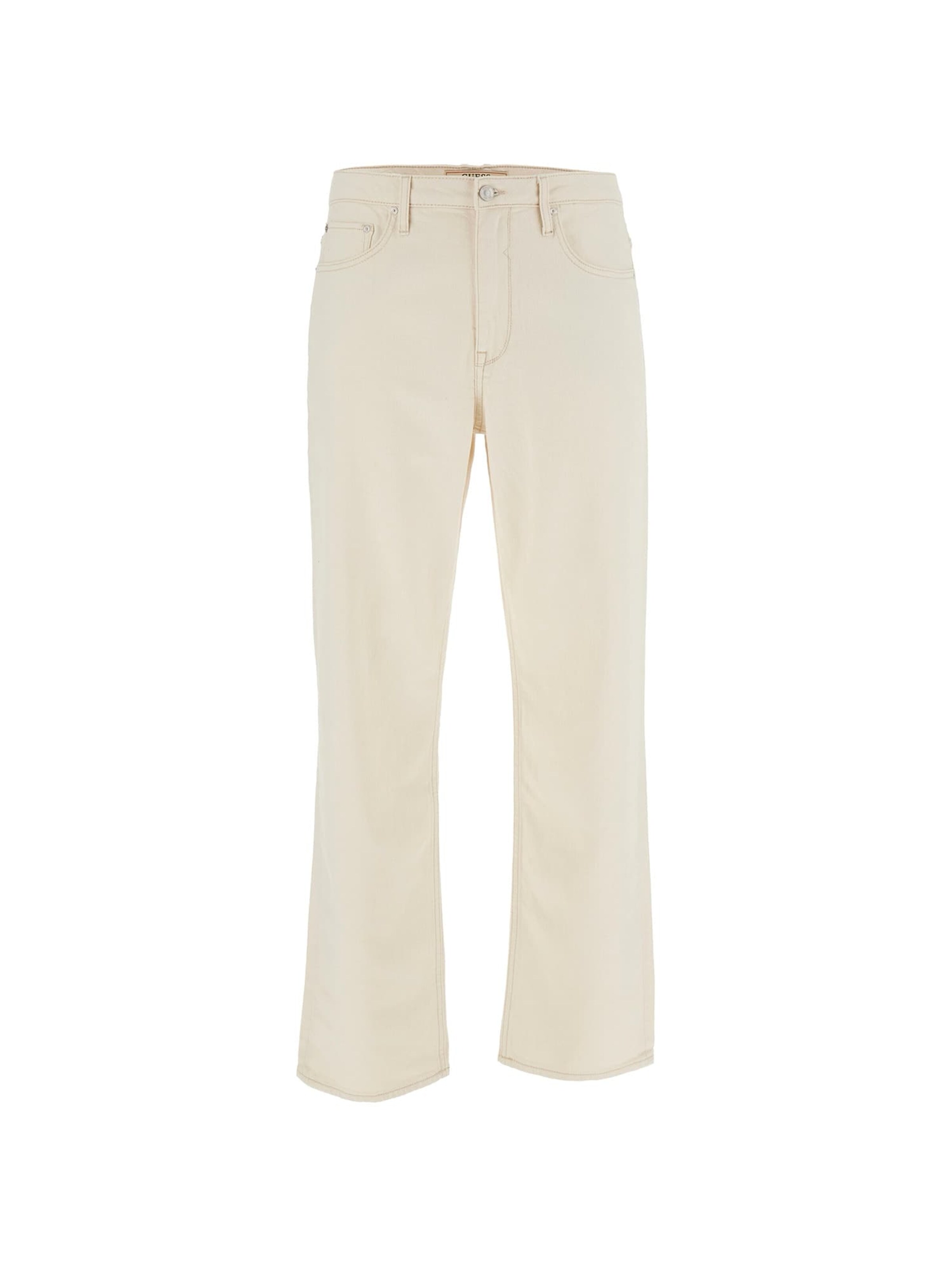 GUESS Loose fit Jeans 'Owen' in Beige: front