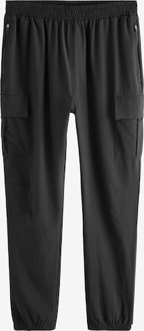 Next Slimfit Toiminnalliset housut värissä musta: etupuoli