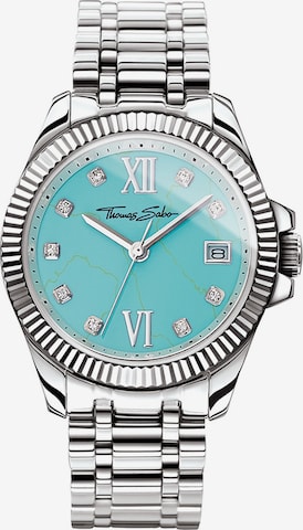 Montre à affichage analogique 'Devine' Thomas Sabo en argent : devant