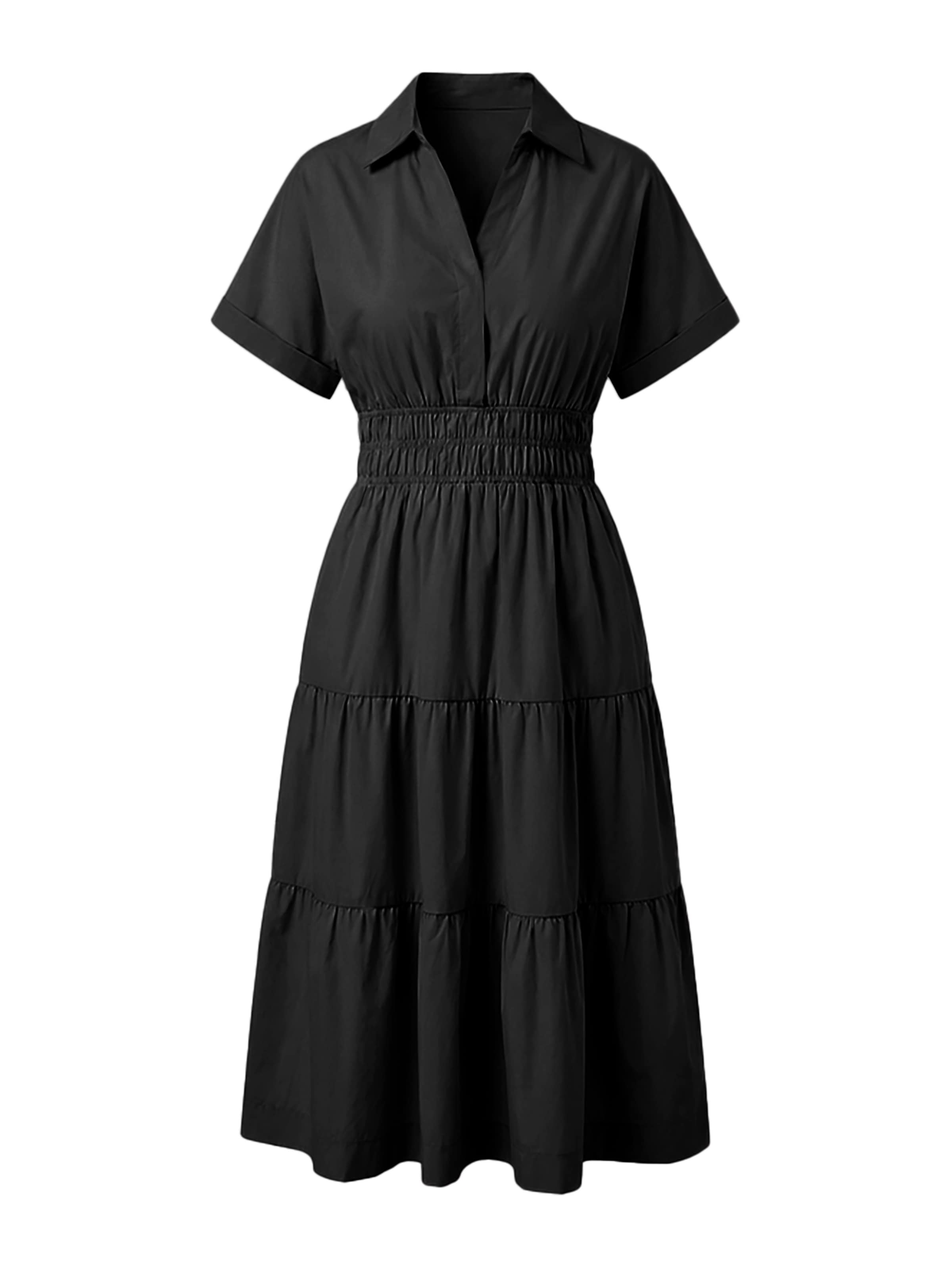 Imily Bela Рокля в черно: отпред