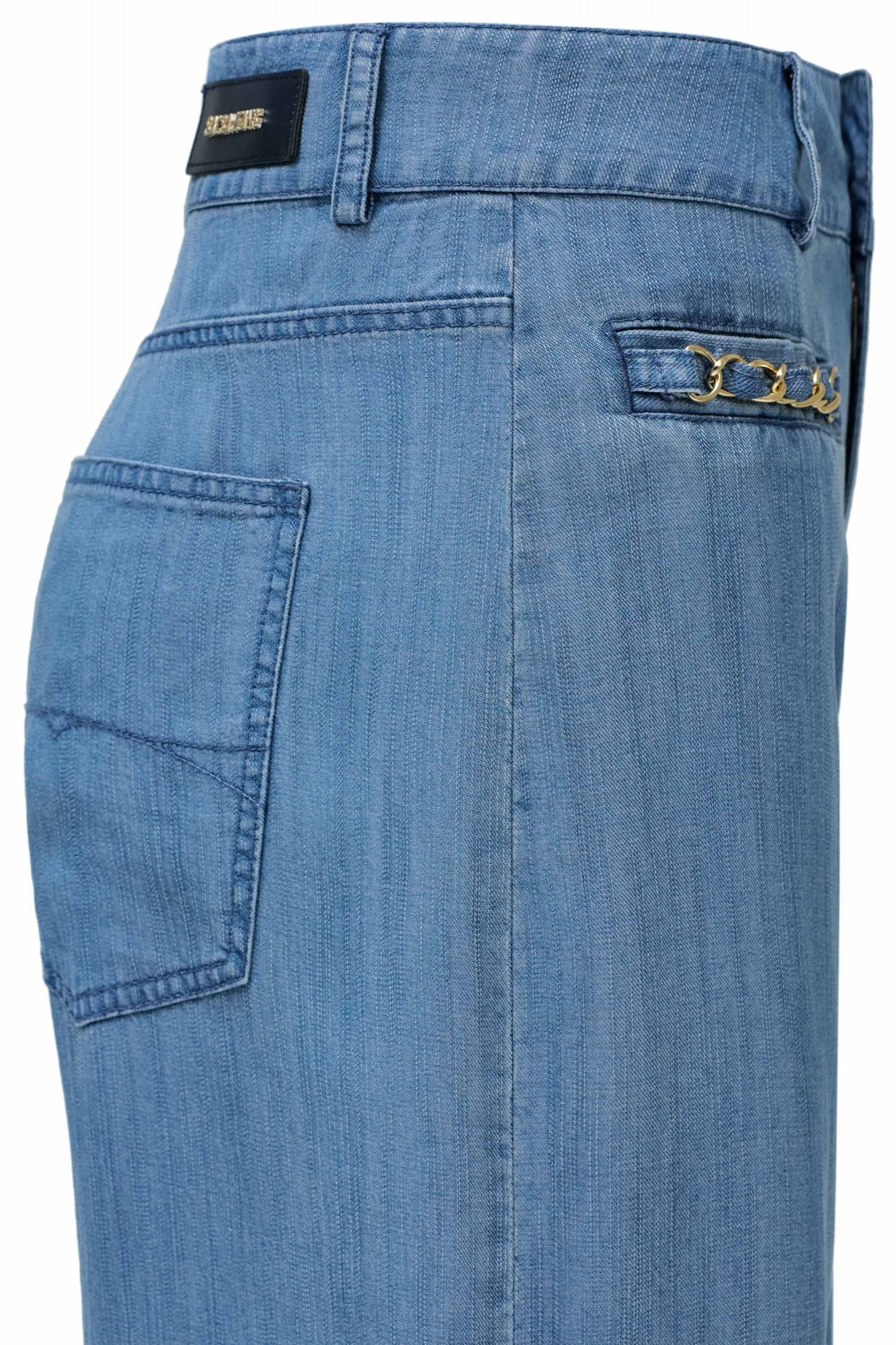 Regular Pantalon chino Salsa Jeans en bleu