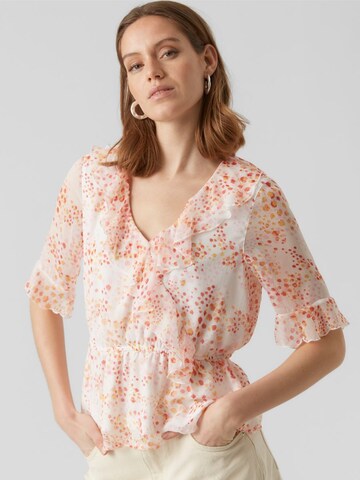 VERO MODA - Blusa 'DORA KAYA' em branco