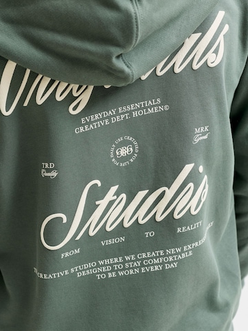 Jack & Jones Junior Кофта на молнии 'JORNORREBRO TYPO' в Зеленый