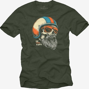 MAKAYA Shirt in Grün: Vorderseite