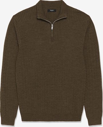 Matinique Pullover 'MAmason' in Braun: Vorderseite