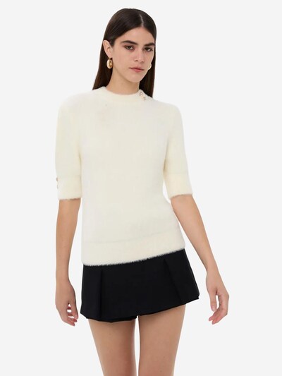 piszkosfehér Hiccup Pulóver 'Pullover' - S, Termék nézet