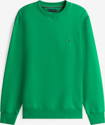 zaļš TOMMY HILFIGER Sportisks džemperis 'ESSENTIAL': no priekšpuses