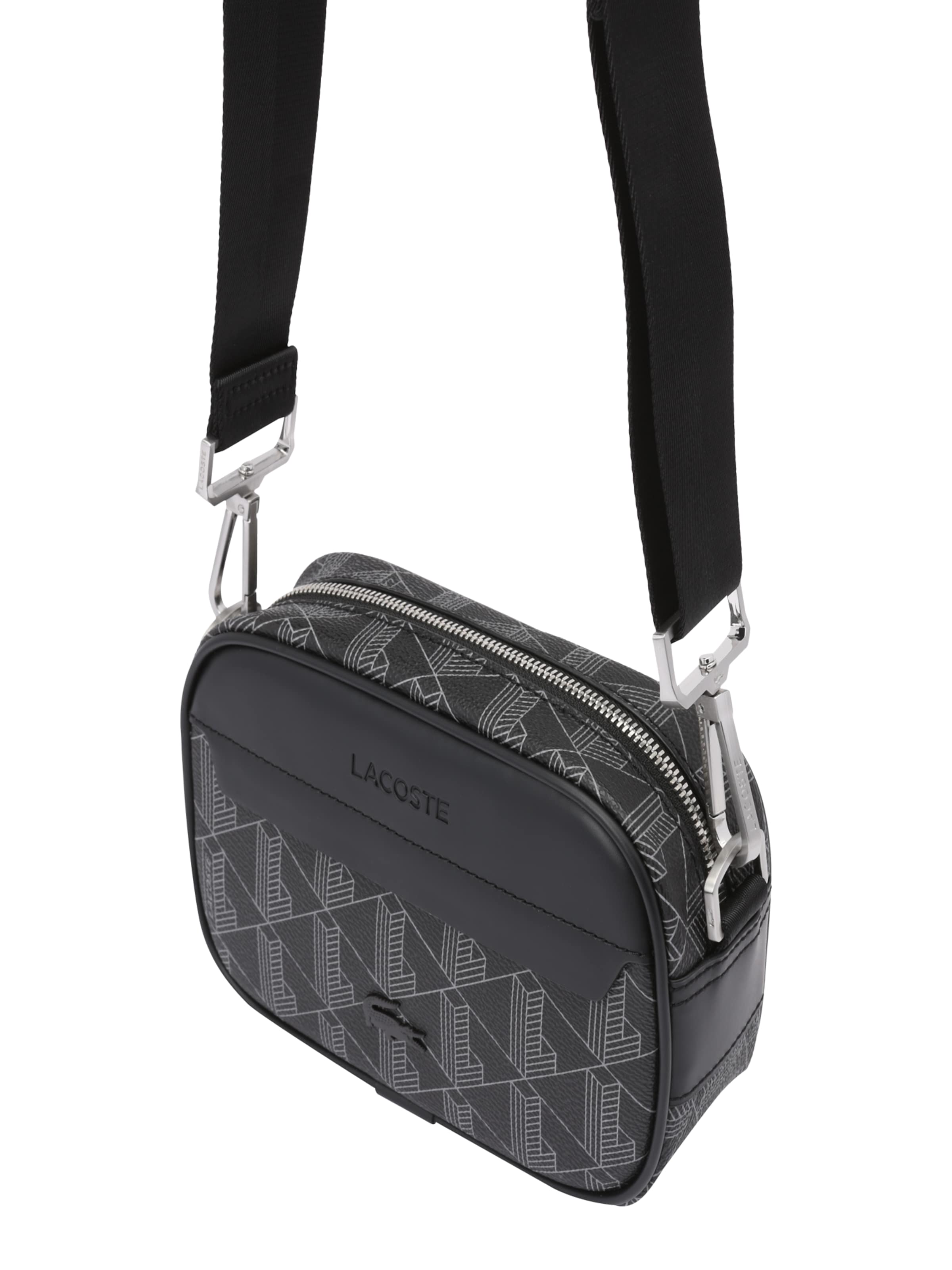 LACOSTE Tasche in Schwarz: Vorderseite