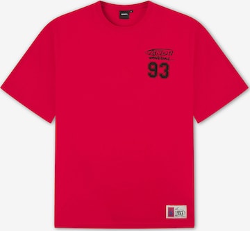 AND1Majica 'Core 93' - crvena boja: prednji dio
