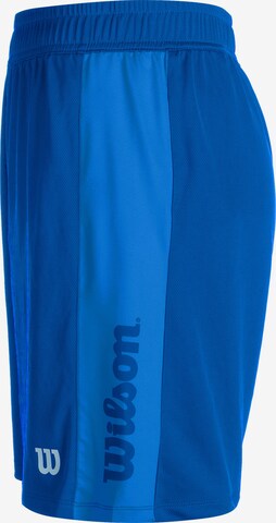 WILSON Loosefit Sporthose in Blau