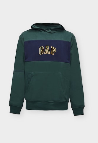 GAP Свитшот 'Heritage' в Зеленый: спереди