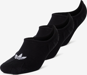 regular Calzino invisibile di ADIDAS ORIGINALS in nero: frontale
