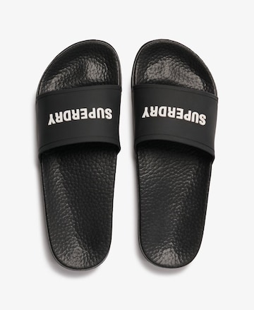 Superdry & Co Strand-/badschoen in Zwart