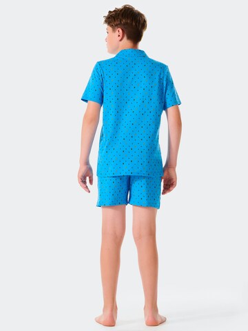 SCHIESSER Pajamas ' Pyjama Story ' in Blue