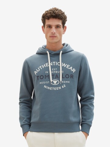 TOM TAILOR Sweatshirt i grøn: forside