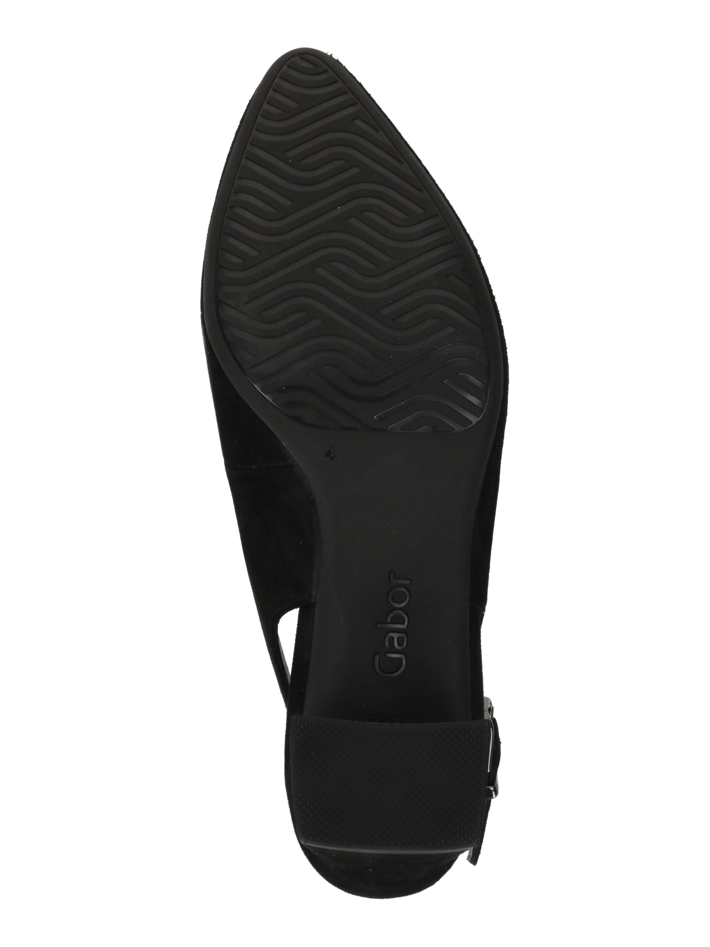 Décolleté sling di GABOR in nero