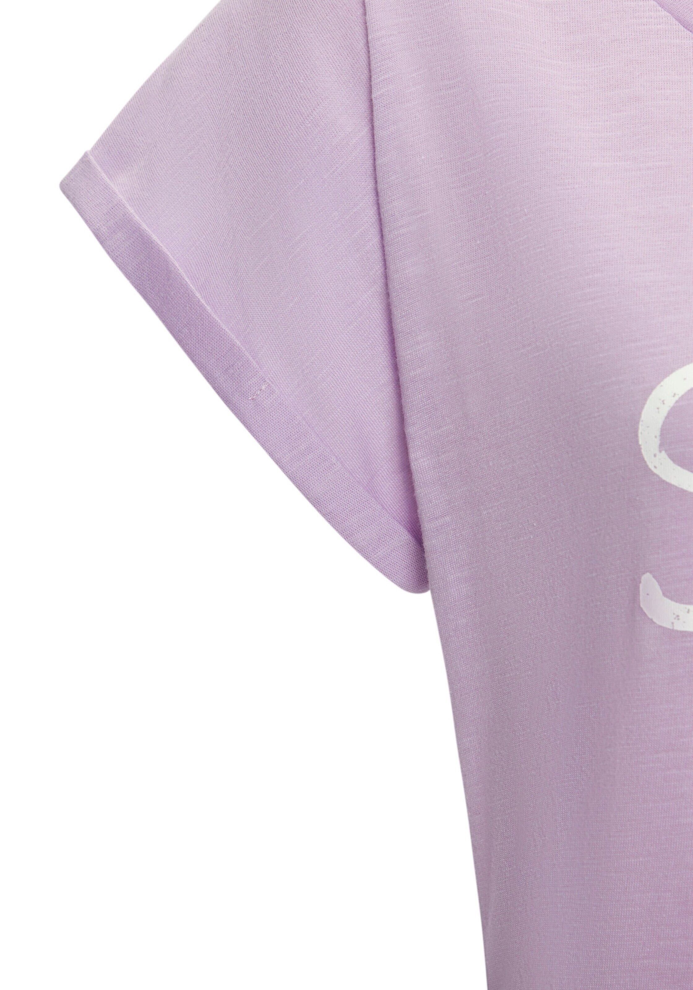 BEACH TIME Μπλουζάκι σε λιλά