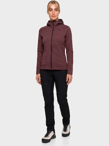 Schöffel Functionele fleece jas 'Enixa' in Lila
