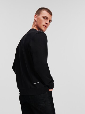 Sweat-shirt ' Studded Karl ' Karl Lagerfeld en noir