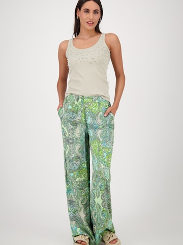 monari Wide leg Broek in Groen