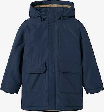 Giacca invernale di NAME IT in blu: frontale