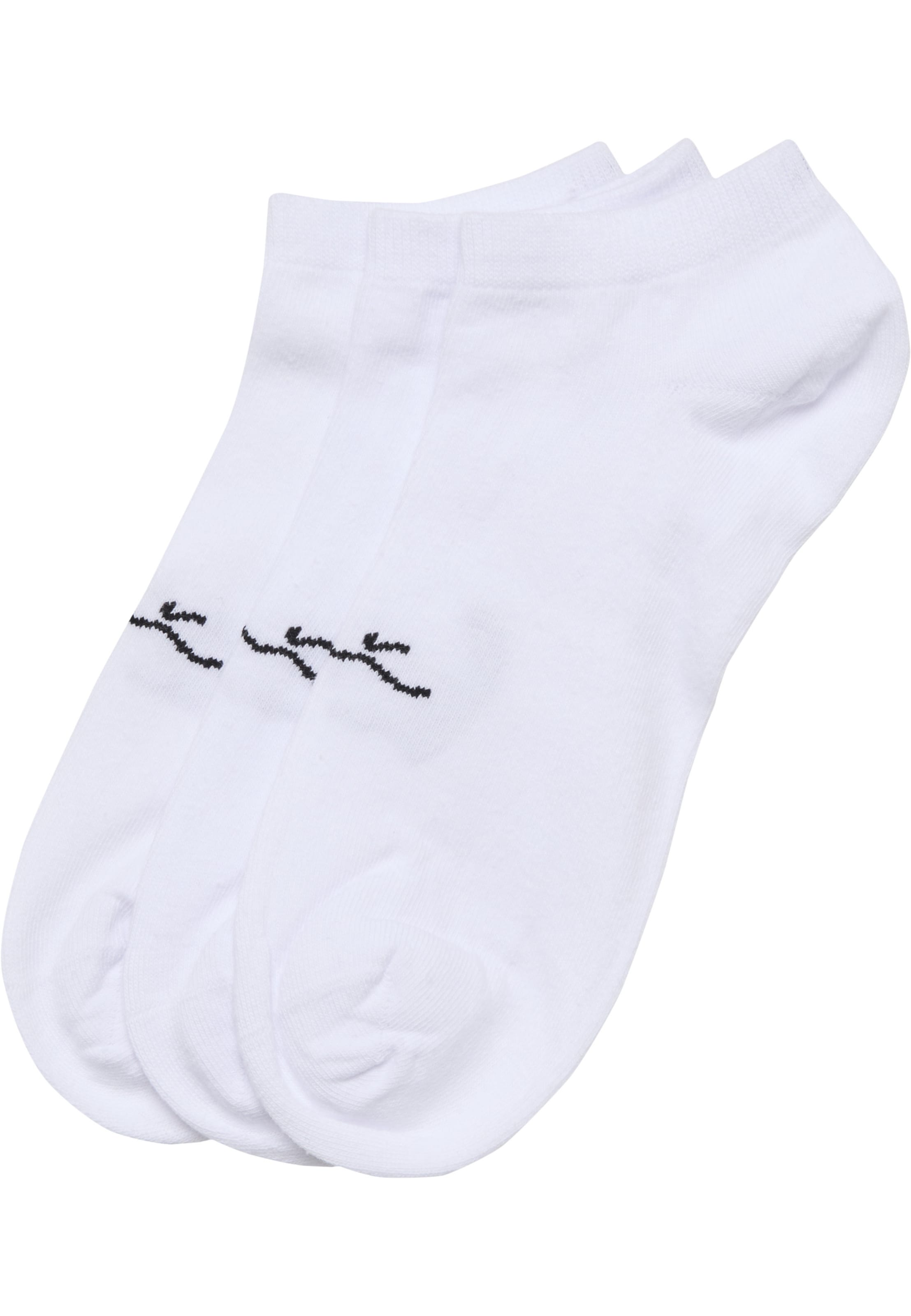 Chaussettes Karl Kani en blanc : devant