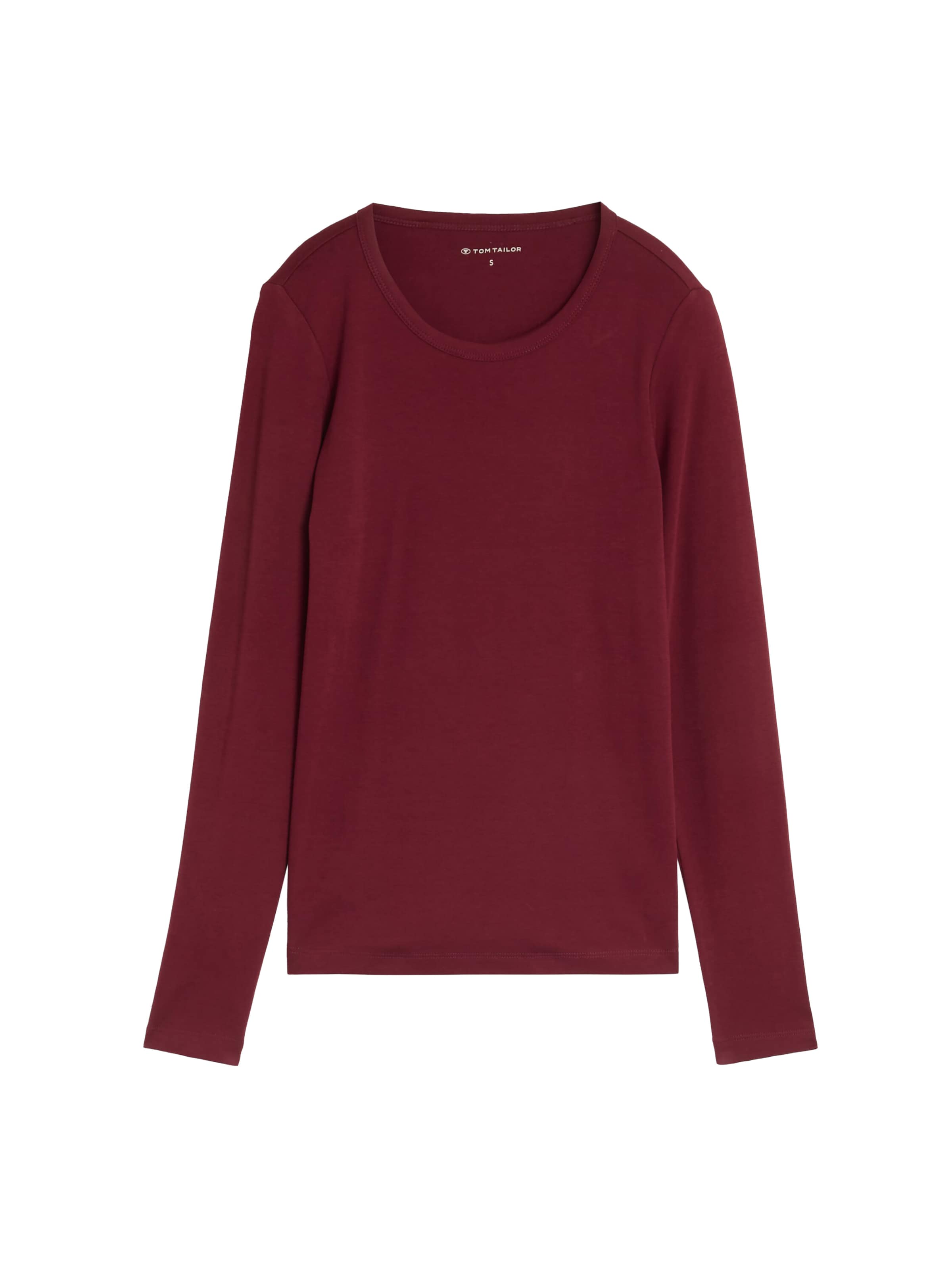 TOM TAILOR Shirt in Red: front