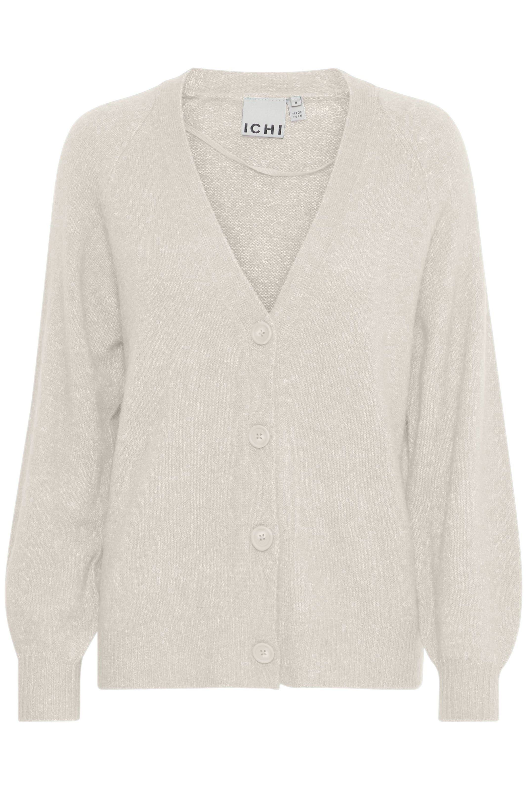 ICHI Cardigan 'KAMARA' i beige: forside