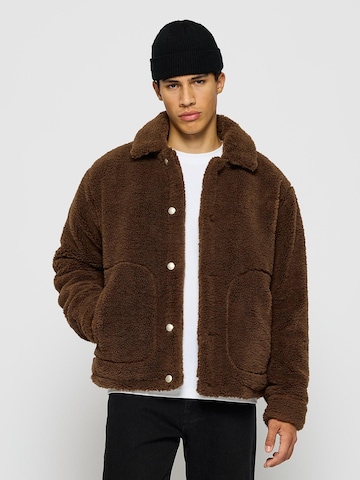 Burocs Between-Season Jacket 'Teddy' in Brown