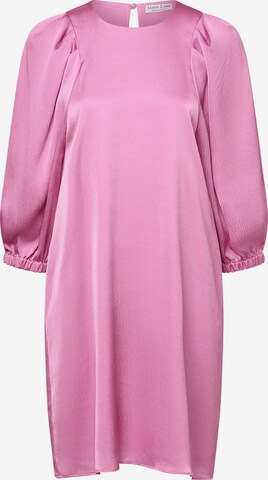 Robe Marie Lund en rose : devant