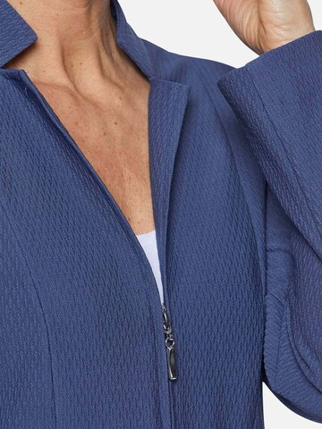 Goldner Blazer in Blau