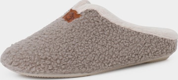 Pisamonas - Zapatillas de casa en verde: frente