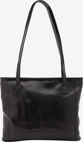 Borsa a spalla 'Borsa a Spalla Donna Cressa Vera Pelle Vacchetta - Chiusura Zip' di I Fratelli in nero: frontale