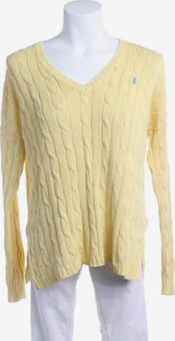 Polo Ralph Lauren Pullover / Strickjacke S in Gelb: predná strana