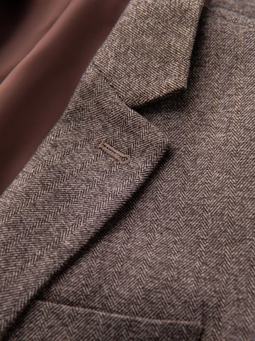 Ombre Regular fit Kavaj i brun