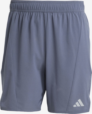 Coupe slim Pantalon de sport 'D4T' ADIDAS PERFORMANCE en bleu : devant