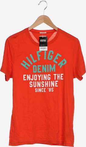 Tommy Jeans T-Shirt M in Orange: predná strana