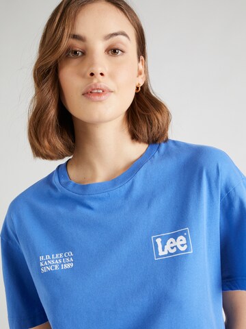 Lee T-Shirt in Blau