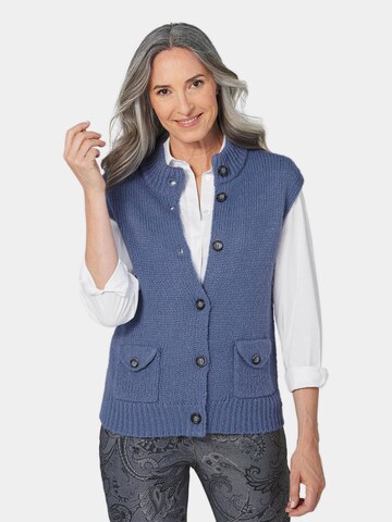 Goldner Vest in Blue: front