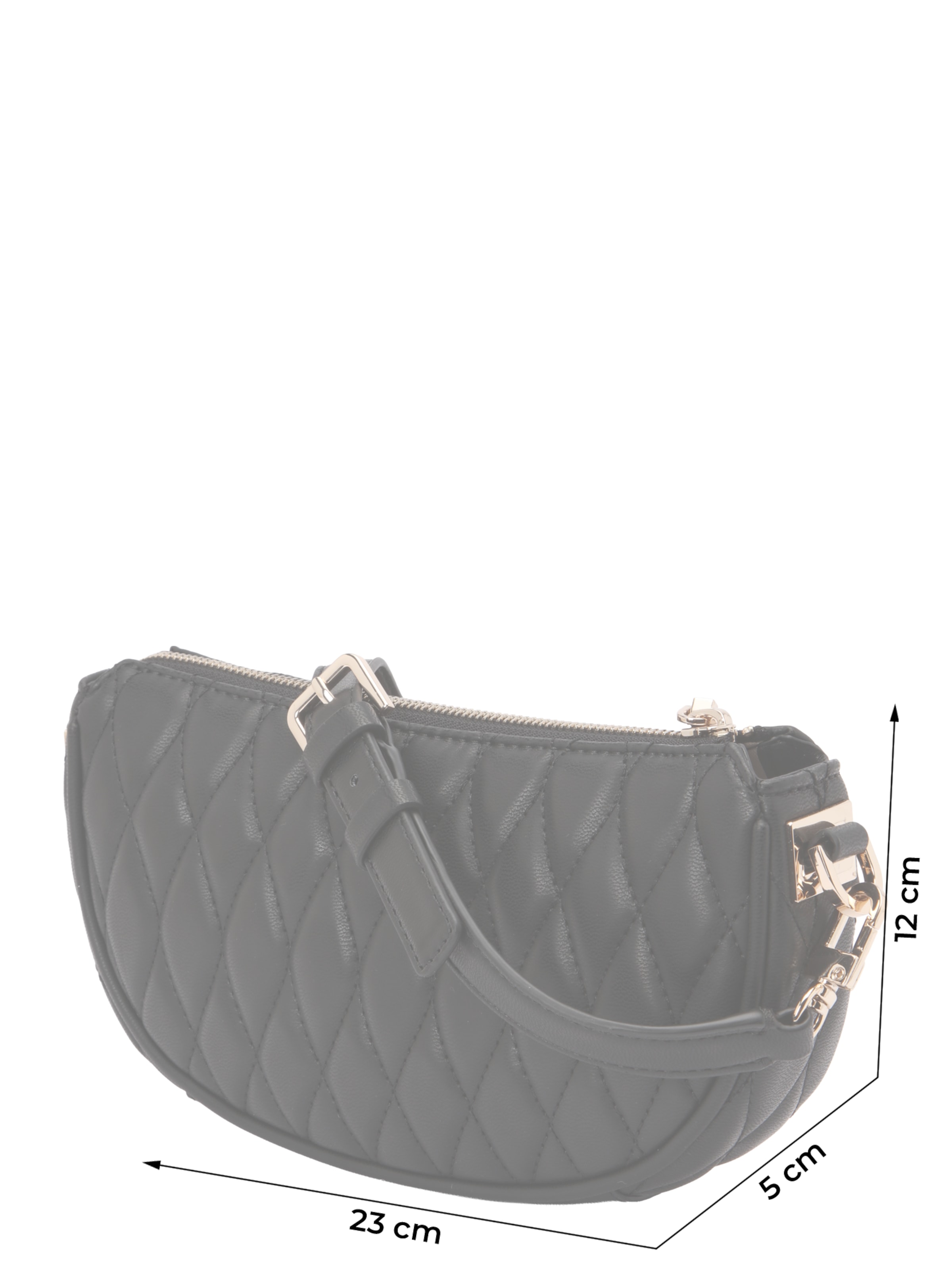 GUESS Shoulder bag 'VALLA MINI TOP ZIP SHLDR BAG' in Black