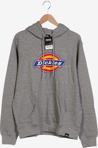 DICKIES Kapuzenpullover M in Grau: predná strana