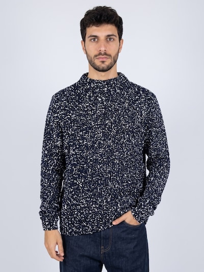 Pullover 'Two Tones Sweater Navy / Navy' in M Brava Fabrics di colore blu, Visualizzazione prodotti