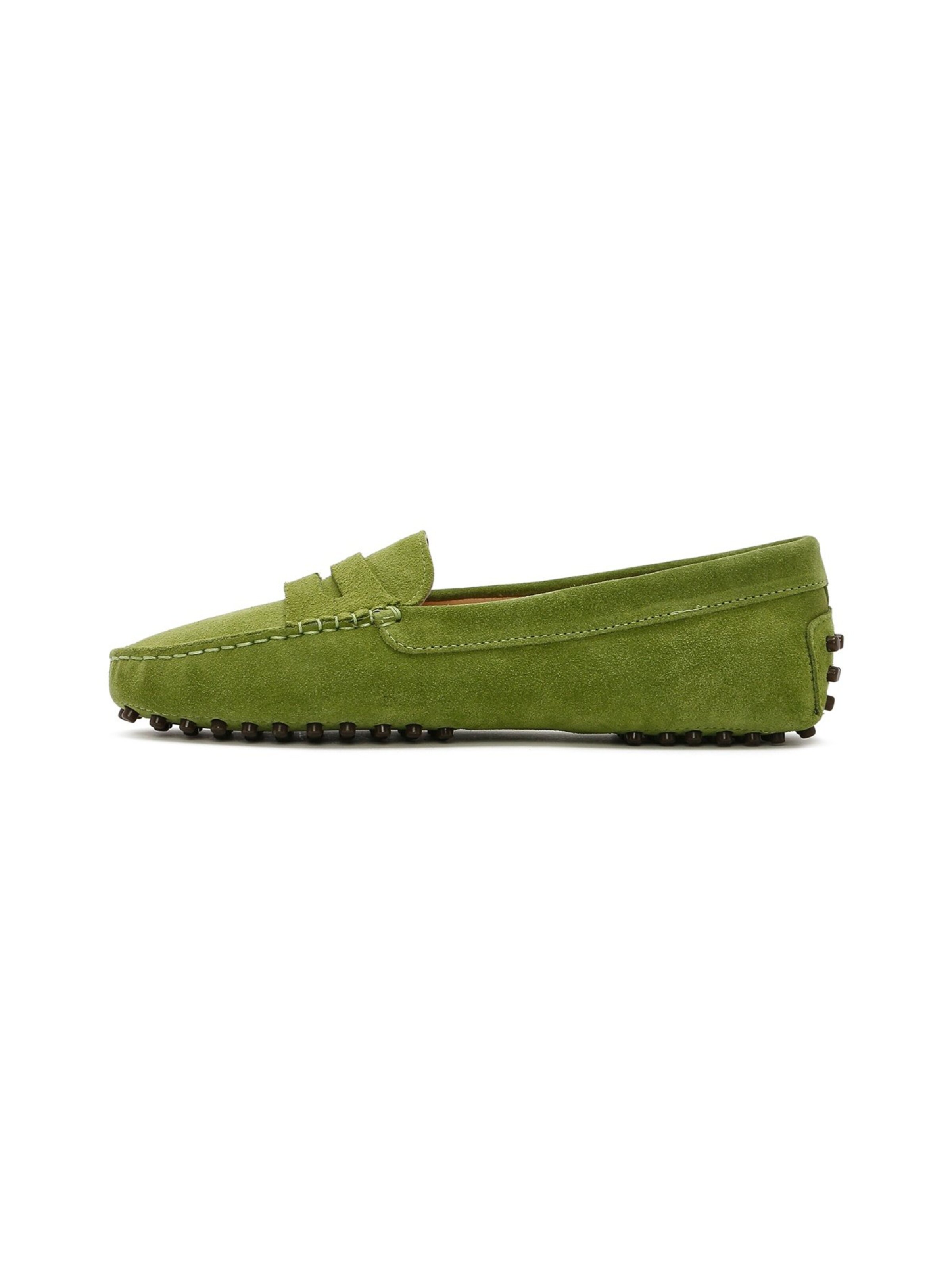 Derimod Moccasin in Green: front