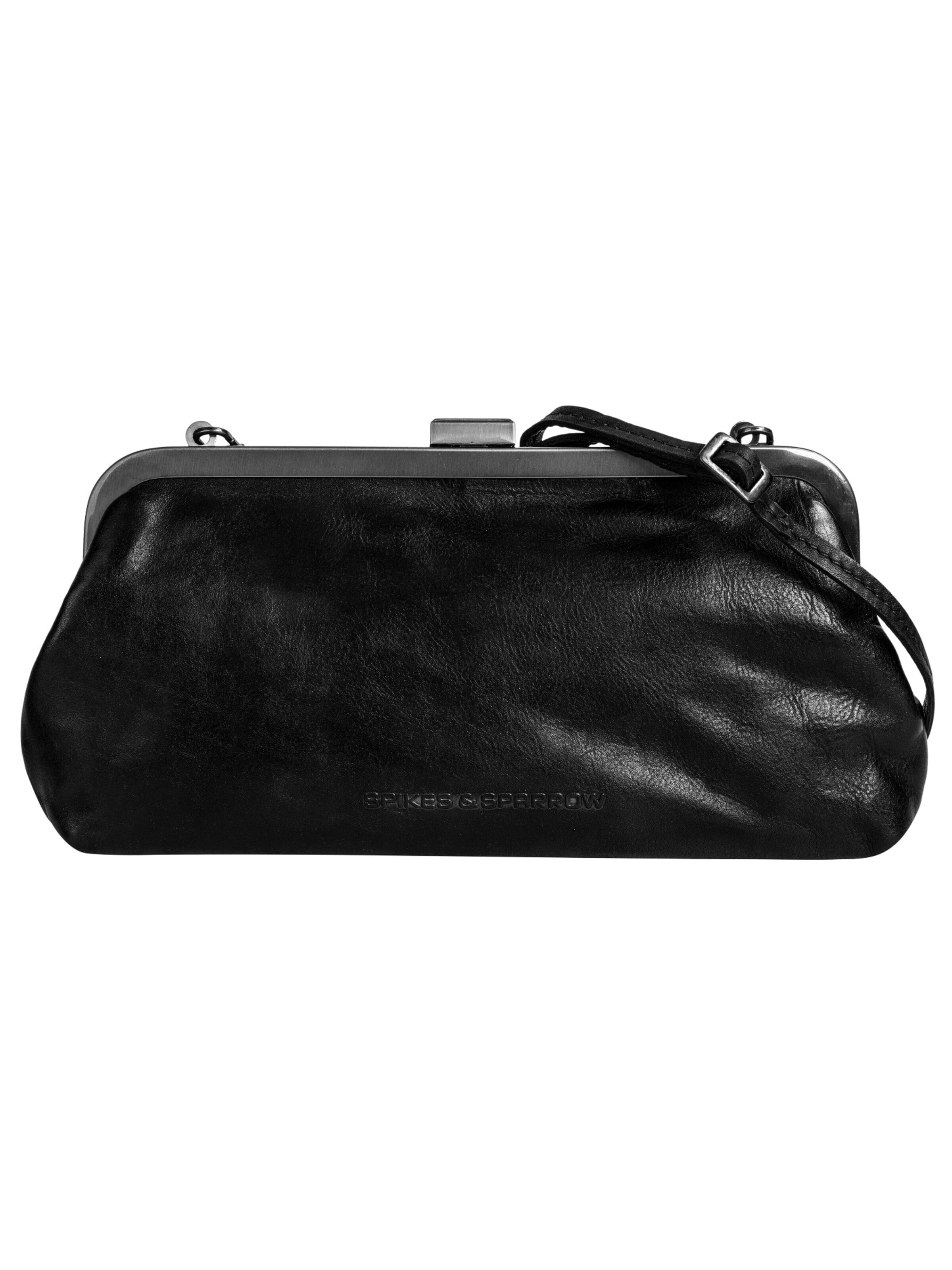 Spikes & Sparrow Clutch‌‌‌‌ in One Size in schwarz, Produktansicht