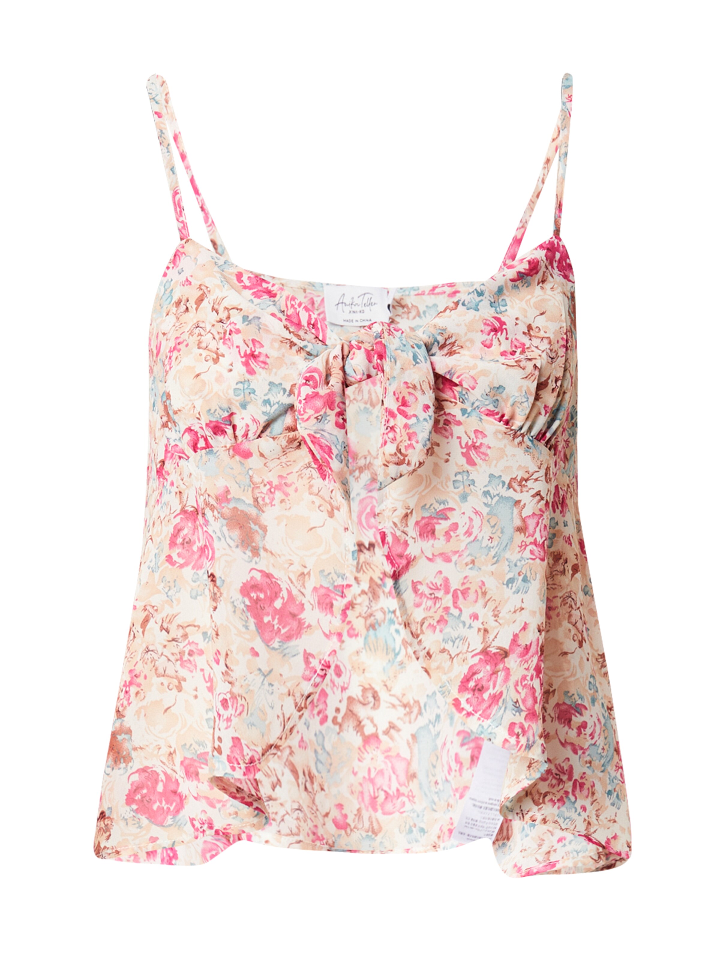 NA-KD Топ 'Anika Teller' в Ярко-розовый: спереди